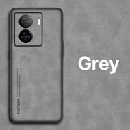 เคสโทรศัพท์สำหรับ IQOO Z7 5G เคส Iq00 Z7x หรูหราหนัง Lambskin ป้องกันกล้องกันกระแทกป้องกันการตกแฟชั่