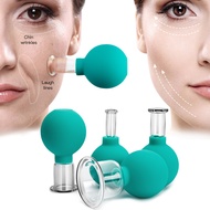 Glass Cupping Set, Facial Cupping Cups Glass Silicone Cupping Cups Vacuum Suction Cupping Cups for F