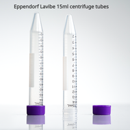Eppendorf Lavibe 15ml หลอด Centrifuge พร้อมฝาแบนและก้นทรงกรวยในชั้นวางกระดาษ/ถุงฆ่าเชื้อ Micro Conic