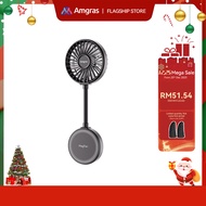 Amgras MagFan mobile phone magnetic fan portable desktop bracket kipas handheld adjustable speed bac