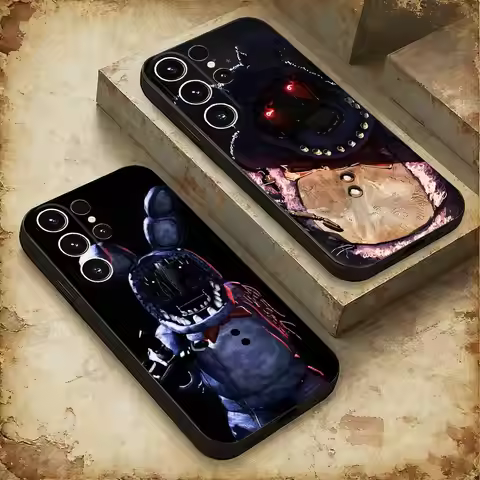 Five-Nights-At-Freddys F-Fnaf Phone case For Samsung Galaxy A53,51,72,73,31,30,42 Soft Silicone Blac