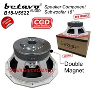 Speaker Component Subwoofer Betavo B18-V5522 18 Inch Speaker Subwoofer RMS 2000 Watt  Max 4000 Watt