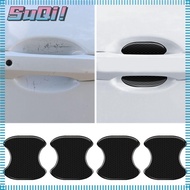 SUQI 4/8pcs Car Door Handle Bowl Car Accessories Scratch-proof Door Handle Protector Cars Sticker