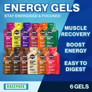 GU Gel 6 Packs Energy Gel | 15 Flavours | Running Gel | Endurance Athletes | Runners