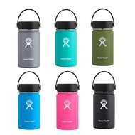 HydroFlask 12oz Space Pot 1.0 Wide Mouth Stainless Steel Water Bottle With Flex Lid Kids Bottle
