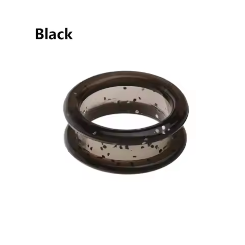 2Pcs Comfortable Hair Cutting Colorful Fit For Shears Grooming Scissors Ring Silicone Ring Pet Shear