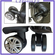[Lzdhuiz2] 2 Pieces Luggage Suitcase Casters 360 Swivel Luggage Replacement Wheels