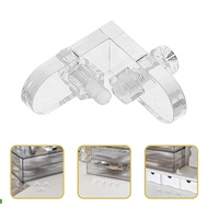 15pcs Clear Acrylic Corner Braces for Display Cabinets Transparent Acrylic Corner Bracket Corner Bra