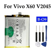 B-O9 4300mAh High Capacity Replacement Battery For Vivo X60 V2045 Mobile Phone Battery B-09 + Free T