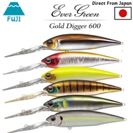 EVERGREEN Gold Digger 600 Crankbait 11cm 32.5g - Various Colors