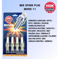 (NEW STOCK) (100% ORIGINAL ) NGK BKR5E-11 SPARK PLUGS FOR PERODUA , FORD , HYUNDAI , MAZDA , MITSUBI