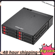 6-Bay 2.5Inch  SSD HDD Enclosure Mobile Rack/Enclosure Hard Disk Enclosure Rack Data Storage for 5.2