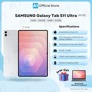 Samsung Galaxy Tab S11 | S11 Ultra WIFI/5G (12GB+256GB/512GB) Samsung Malaysia Set + Free Book Cover