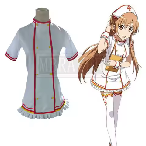 Yuki Asuna/Yuuki Asuna Ayano Keiko Cosplay Costume Christmas Halloween Party Custom Made Any Size