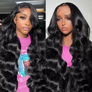European American Natural Color body wave hair Set human hair wig Real hair wig