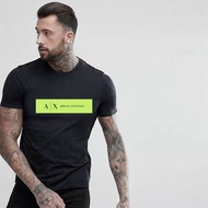 Original Emporio Armani EA7 T shirt classic logo logo Lycra pure cotton casual business short sleeve