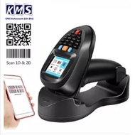 KMS N7 1D/2D/QR Inventory Scanner Wireless Barcode Scanner Portable Data Collector Handheld Barcode 