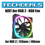 NZXT Aer RGB 2 - RGB Fan for HUE 2 | 120mm | 140mm