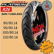 Corsa PLATINUM R26 TUBELESS Tire Free Valve