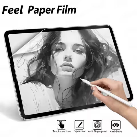 Like on Paper Film for Samsung Galaxy Tab S10 Ultra 14.6 2024 S10+ 12.4 S9 FE Plus 12.4 A9 Plus S8 1