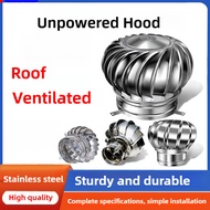 Stainless Steel Non Powered Exhaust Hood Outdoor Factory Ventilation Fan Waterproof Rooftop Ventilat