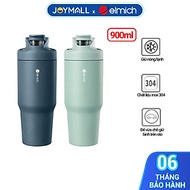 Ly giữ nhiệt inox Elmich EL8309 900ml, Hàng chính hãng, giữ nhiệt tốt, nắp bật, kèm ống hút -JoyMall