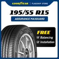 195 / 55 R15 Assurance Max Guard Goodyear (Worry Free Assurance) - Polo / Waja / Gen 2