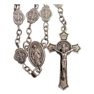 Benedict Cross Catholic Rosary - Rosary Necklace
