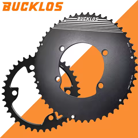 BUCKLOS 110BCD Chainring for Ultegra 105 Road Bike Chainwheel for R7000 R8000 R9100 110 BCD 50-34T 5