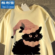 New Style 2026 Men's Shirt with Handsome Summer ins Look Big Loose Ruffian Cod Sleeve Trendy Round N