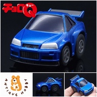 Choro Q 1/64 Car Model: NISSAN Skyline R34 Blue No.3<Collect/Toy Car/Pull back Cart>