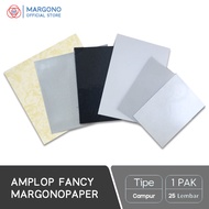 Margono Fancy Jasmine Paper Color Envelope B7 C6/ D5/ - 10 Sheets