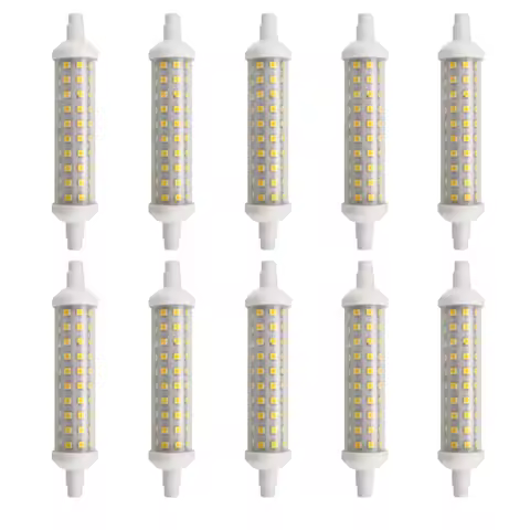 1-10x Dimmable R7S LED Lamp 20W 30W 50W SMD 2835 78mm J78 118mm J118 135mm J135 R7S LED Light Bulb 2