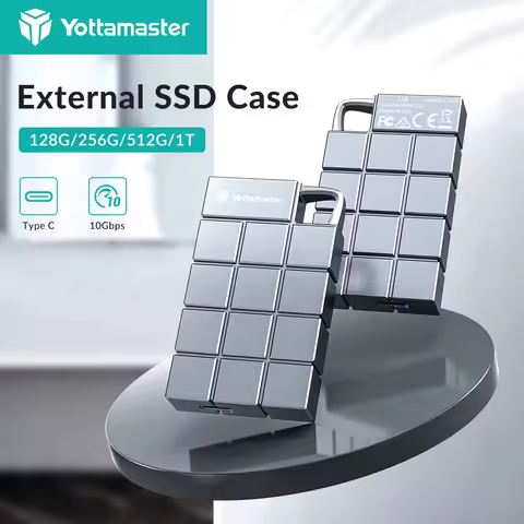 Yottamaster Portable SSD External Hard Drive 1TB 128GB 256GB 512GB Mini Portable SSD USB3.1 950MB/s 