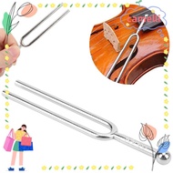 CAMELLI 2PCS Tuning Fork, Steel Silver Color 440Hz Tuning Fork, Practical Standard A 440Hz Tuner Dev