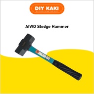 [ 2LBS 3 LBS 4 LBS 6 LBS ] Aiwo Double Face Sledge Hammer with Fiberglass Handle | Tukul | Penukul