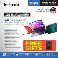 Infinix Inbook X1 Laptop | 8GB RAM+256/512GB | Intel® Core™ i3-1005G1 / i5-1035G1 | Windows 10 Home Edition