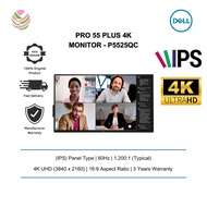 Dell Pro 55 Plus 4K Monitor - P5525QC (55", 3840 x 2160, IPS, 60Hz, 2 xHDMI, DP, USBC 90W)