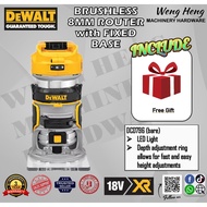 Dewalt DCW600N-KJ 1/4" & 8mm 18V Brushless Cordless Router ( Bare Unit ) ( DCW600N , DCW600 )