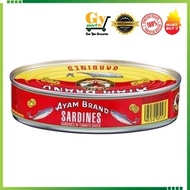 Ayam Brand Sardin Ovals 215G鸡标沙丁鱼