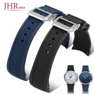 Suitable for IWC IWC Original Portuguese Silicone Watch Strap Male Sailing Timing Arc Sports Rubber 