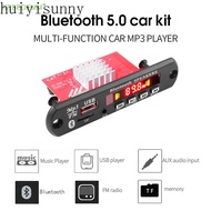HYS Bluetooth 5.0 MP3 8V-24V WMA WAV Decoder Board Wireless USB FM Radio Music 2*60W Decoder Module