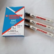 Snowman Marker (cannot be erased)