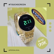 Jam Tangan Fossil Touch Screen Unisex Stainless Water Resistant