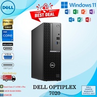 DELL OPTIPLEX 7020 SSF , Intel Core i7-1400vpro , 16GB DDR5 RAM 256GB SSD (2Year Dell warranty )