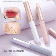Lipstick Brush Round Head Professional Portable Lipstick Brush Lip Mud Brush Portable Concealer Brus