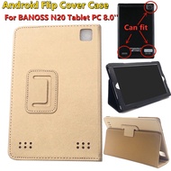 Kids tablet case for BANOSS N20 Tablet PC 8.0 inches casing BANOSS N20 8'' tablet case stand cover Android PU Leather Case