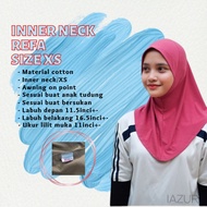 REFA Inner neck anak tudung sarung sukan sport material cotton size XS, S, M and L
