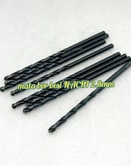 Drill NACHI. mata bor besi NACHI 2.8mm ccok untuk bor tap M3.5X0.6 second mulus
