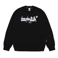 House of Smith Sweater Crewneck Pria - Smith Arabic Crewneck Black